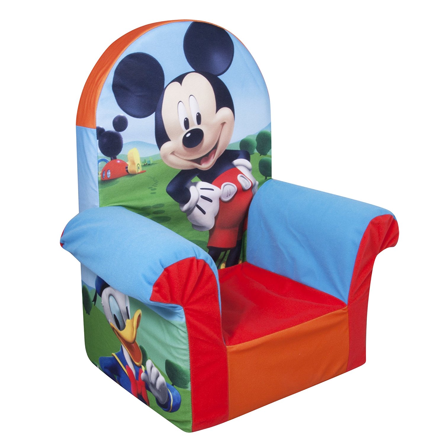 Marshmallow Furniture, Children’s Foam High Back Chair