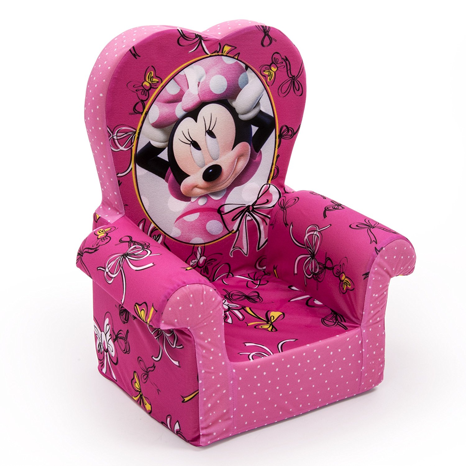 Marshmallow Furniture, Children’s Foam High Back Chair