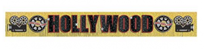 amscan sparkling fringe glitter letter hollywood banner gold