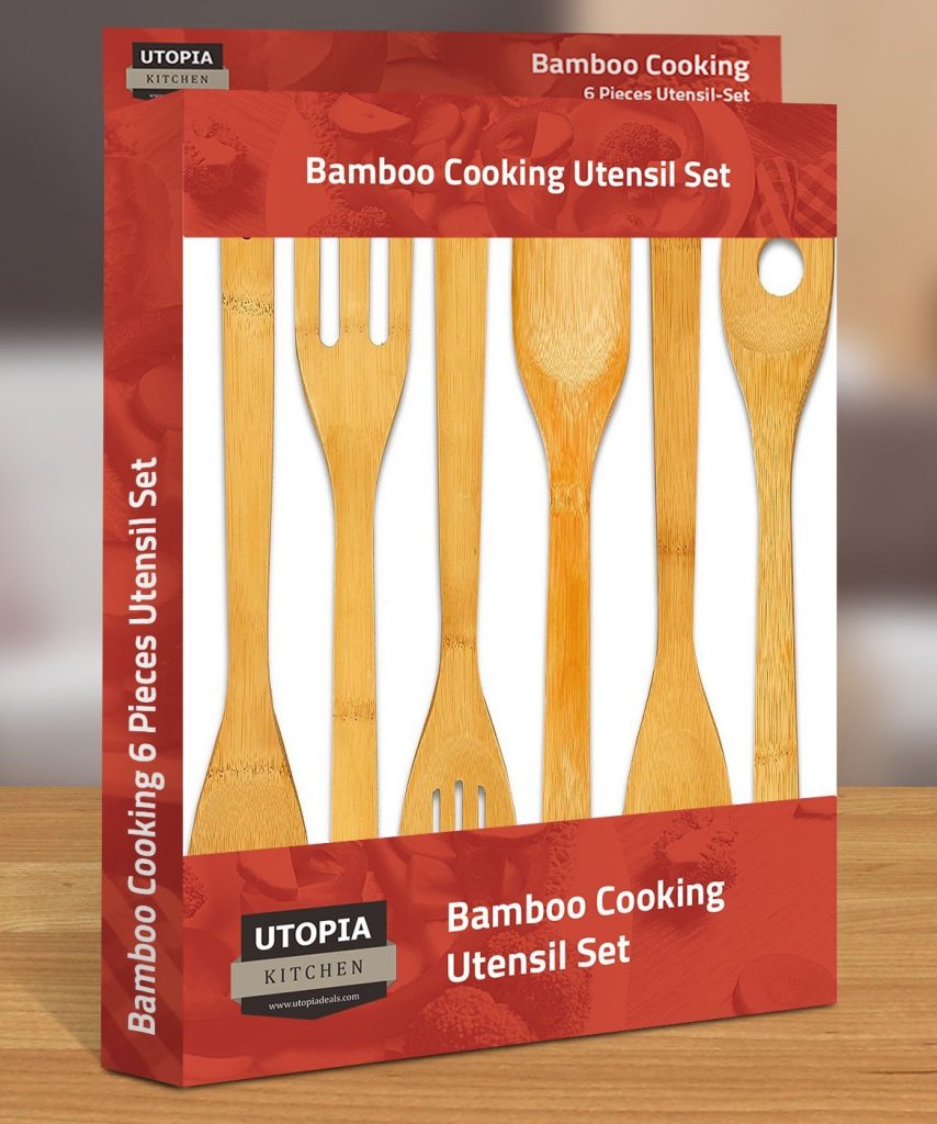 organic bamboo cooking utensils