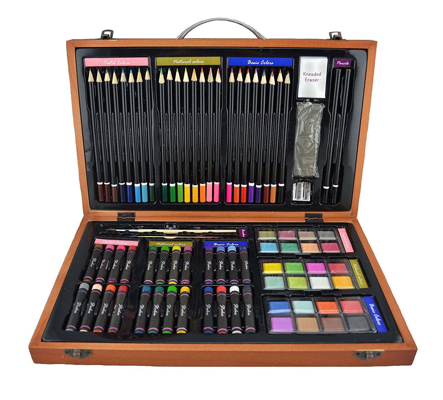 Strokes Art Supplies Deluxe Art Set for Drawing and Painting (80Piece