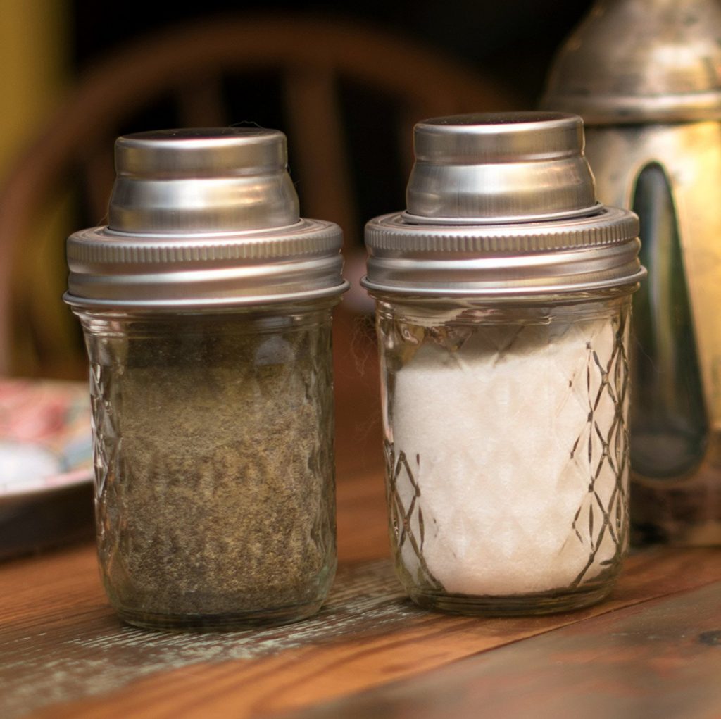 Mason Jar Shaker Lids 2 Pack Awesome to Shake Cocktails or Your