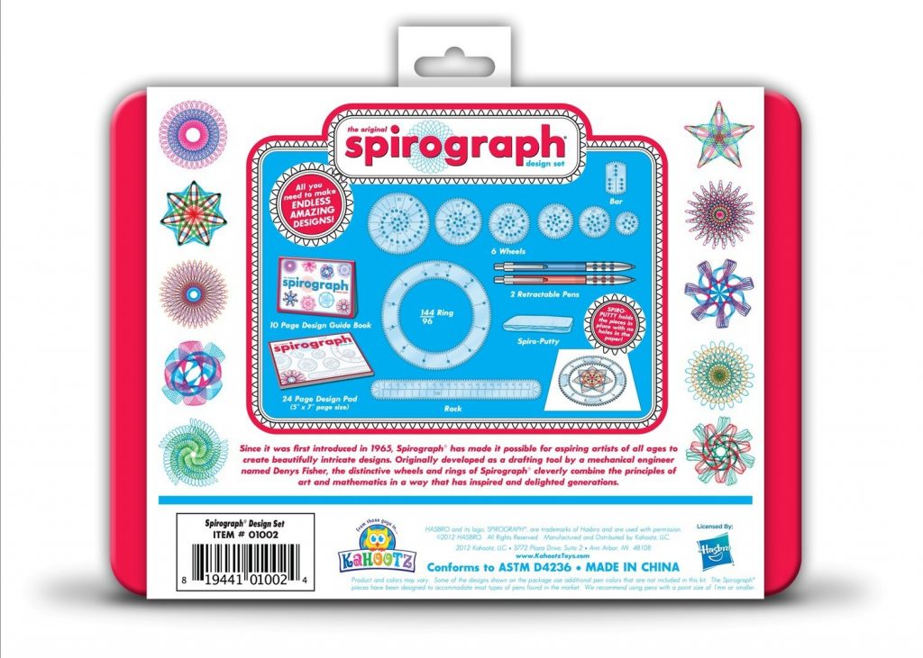 spirograph design tin