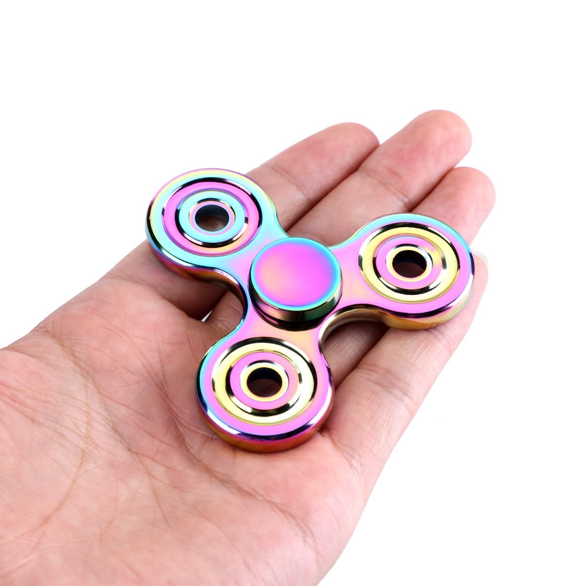 Atesson Fidget Toy Spinner Ultra Durable Stainless Steel Bearing High Speed 3 5 Min Spins 