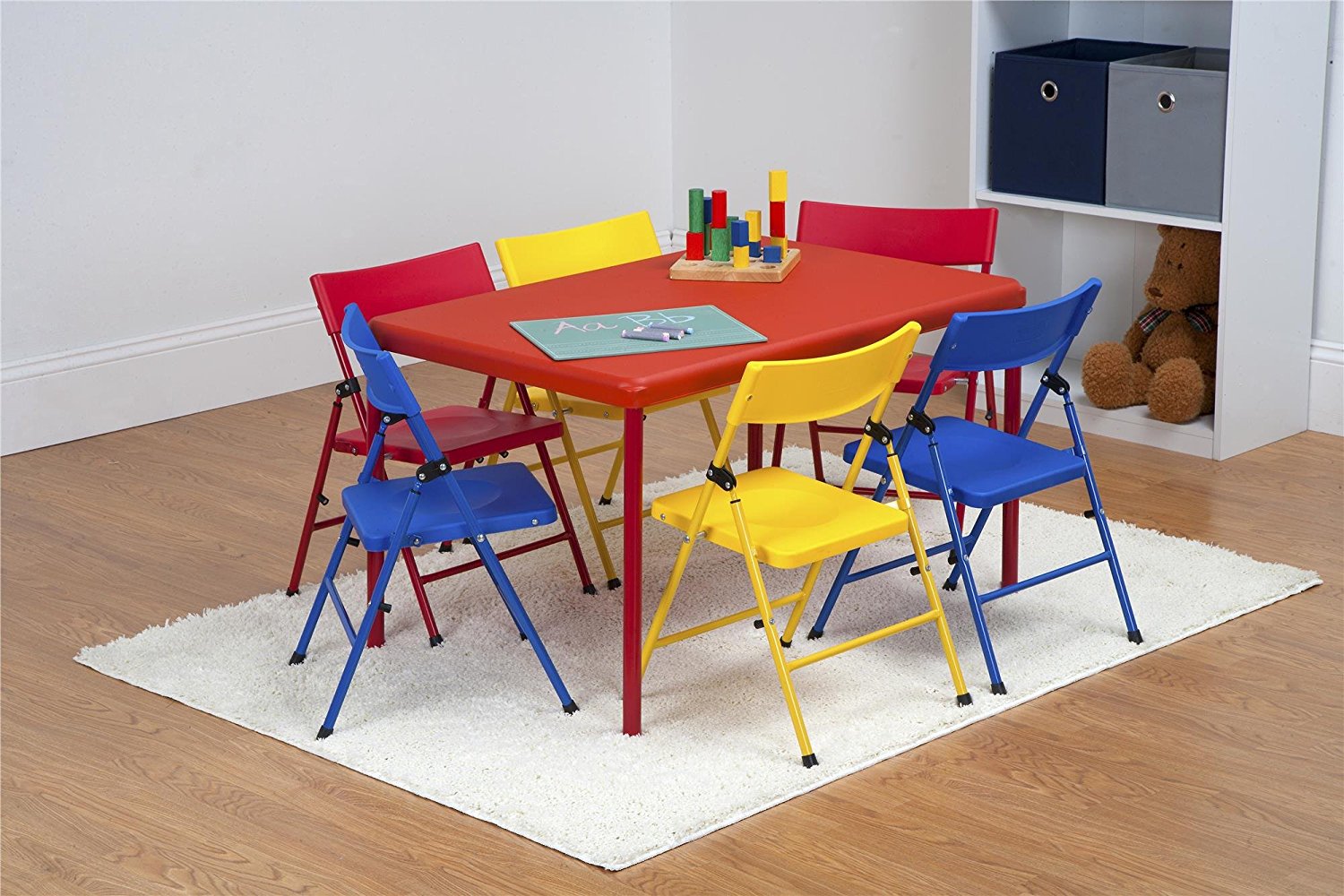 Cosco Kids Furniture 7 Piece Children'S Juvenile Set with ...