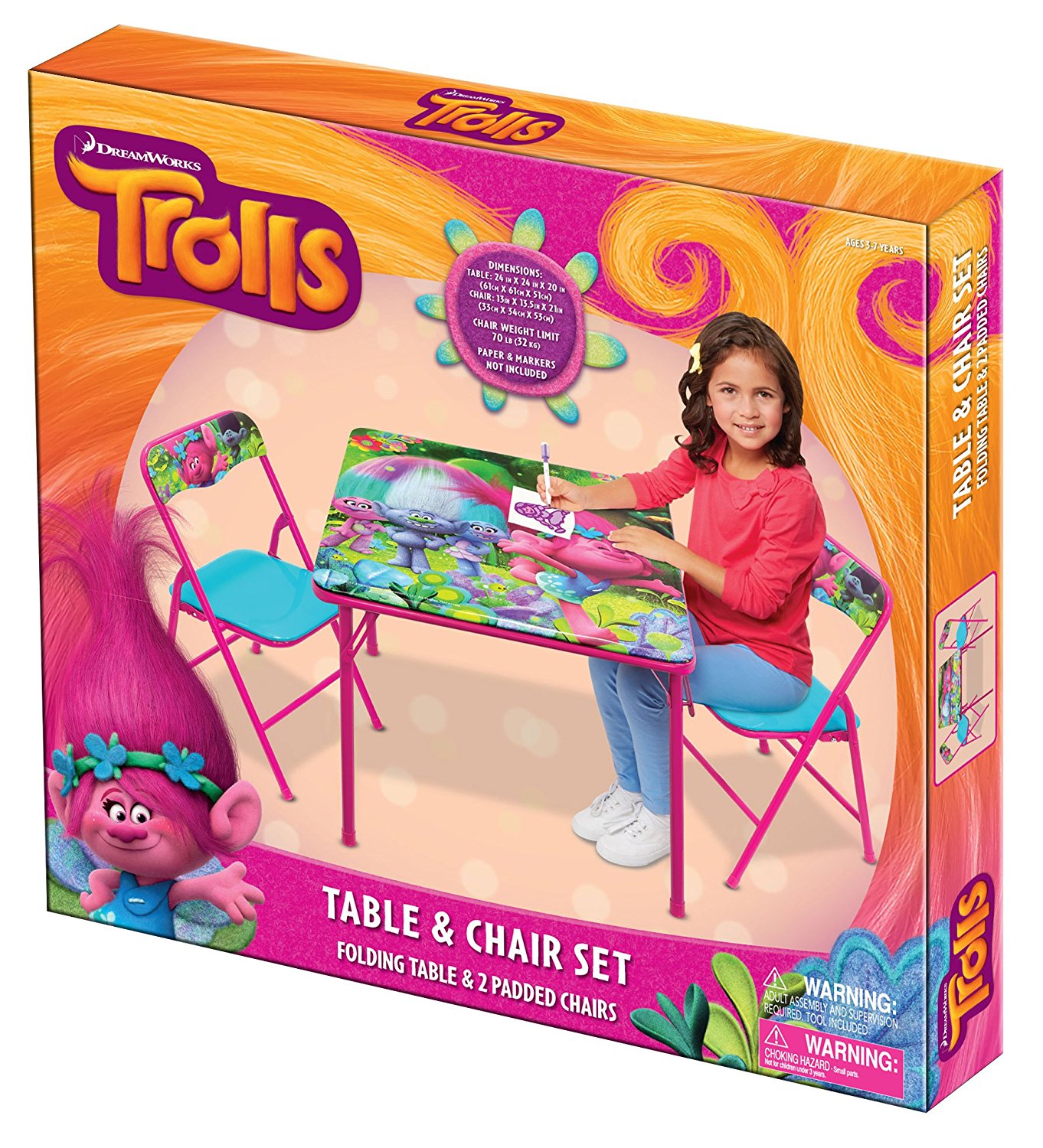 trolls activity table set