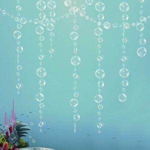 Decor365 Under the Sea Party Decorations White Bubble Garlands Little Mermaid Birthday Decorations Bday Hanging…