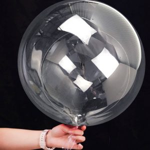 20 Inch Bobo Balloons, 10 Pcs Clear Bobo Balloon, Large Bubble Balloons
