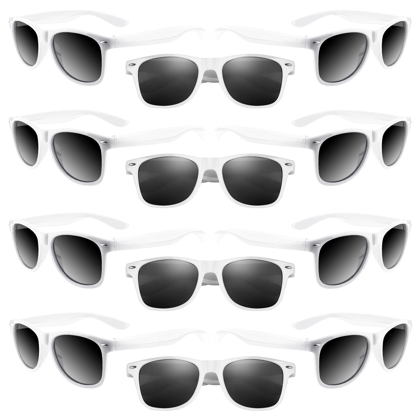 ASTARON 12 Pack Party Favors Sunglasses Bulk Neon Party Favors for Beach Wedding Party Pool Party Supplies