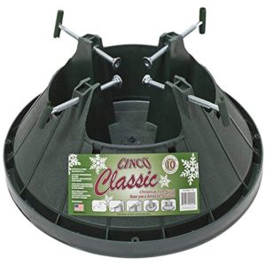 Good Tidings Cinco C-148 Classic Tree Stand For Up To 10' Trees, Medium, Green