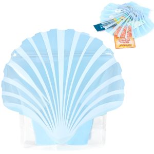DEEKA 12 Pcs Seashell Hangover Kit Bags Bachelorette Party Favors (Blue)