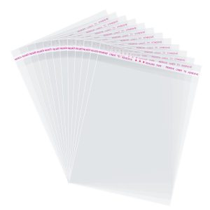 Morepack 5x7 In Cookie Bags Clear Self Sealing Cellophane Treat Bags 200Pcs
