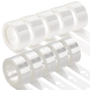 KICNIC Balloon Arch Strip Kit, 82 ft Tape Strips, 500 Glue Point Dots