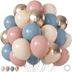 Gender Reveal Balloons for Boho Gender Reveal Baby Shower Decorations