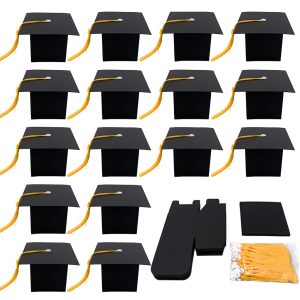 Suponey 30 Pcs Graduation Gift Boxes Candy Boxes for Graduation Keepsake Party Decorations
