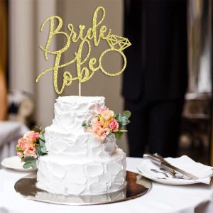 Bejotaa Bride To Be Cake Topper,Bridal/Wedding Shower/Engagement Shower