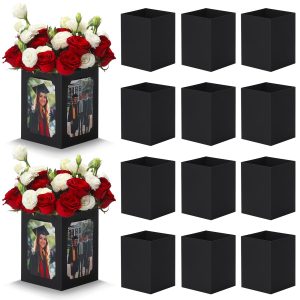 EQOREIIN 15 Pack Graduation Box Centerpieces for Table 6/7 In Photo Display