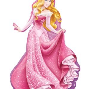 Disney Princess Sleeping Beauty 34" Mylar Foil Balloon Supershape XL- 1 Piece by Anagram/MD