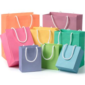 Mr. Pen- Paper Gift Bags with Handles, Assorted Sizes, 8 Pack