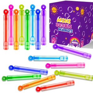 Halloween Bubbles Party Favors Supplies for Kids,20-300 Pack Mini Bubble Wand Toy for Toddler, Small Goodie Bag Stuffers Filler Treats Non Candy, Pinata Birthday Classroom Camping Gifts for Boys Girls