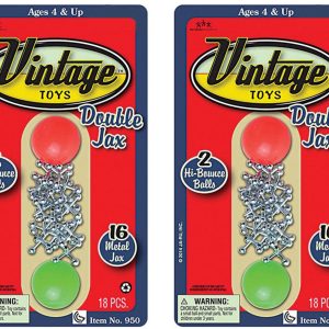 JA-RU Vintage Metal Jacks Game Set (2 Pack) 950-2s