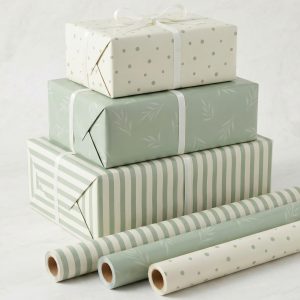 ZICOTO Beautiful Gift Wrapping Paper Rolls for All Occasions - Set of 3