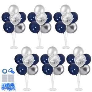ZJDHPTY 6Set Green Gold Balloon Centerpieces
