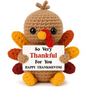 Thanksgiving Decorations Home Thanksgiving Gifts for Women Turkey Crochet
