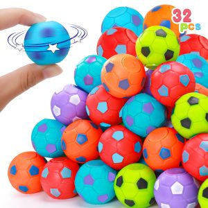 32PCS Fidget Spinner Soccer Balls Halloween Party Favors for Kids 4-8 8-12 | Halloween Goodie Bag Stuffers Non Candy…