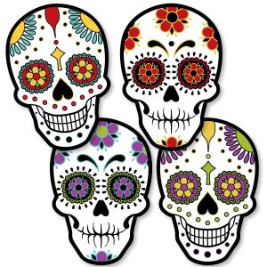 Day of the Dead - Sugar Skull Party Essentials - Set of 20