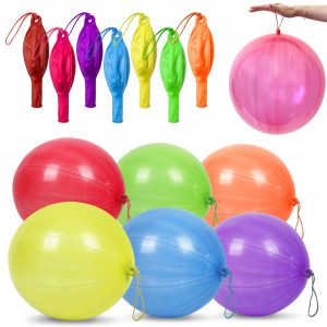 Giraffe 35 Pack 18" Large Thick Latex Neon Rubber Punch Balloons for Kids