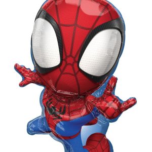 Amscan 29" Spidey & His Amazing Friends Foil Balloon - 1 Count - Red - Character Balloon - Superhero - Children