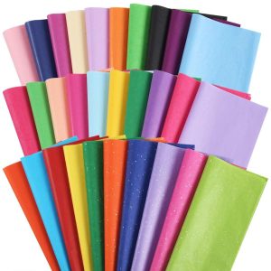 3 Otters Tissue Paper 150 Sheets, 14 X 20 inch 30 Colors for Gift Bags