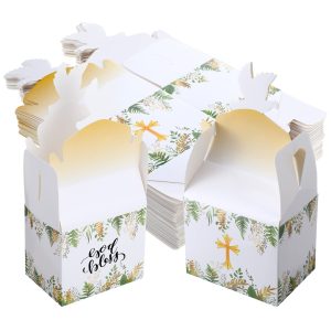 Geyee 48 Pcs Baptism Party Favors Baptism Goodie Bags
