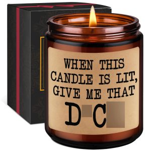GSPY Scented Candle, Cute Gifts for Boyfriend, Bachelorette Gifts for Bride