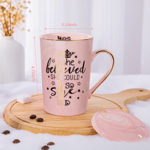 Graduation Gifts for Women Her 2026 - She Believed She Could So She Did Mug