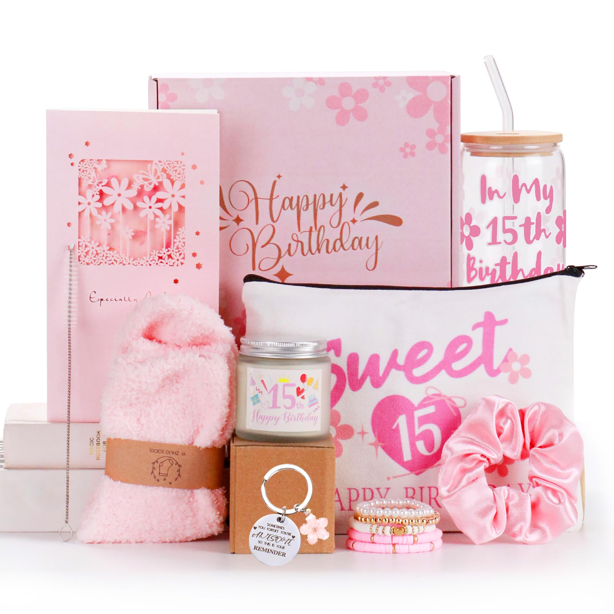 Splendest 15 Year Old Girl Gifts, 15 Year Old Girl Birthday Decorations, 15th Birthday Gift for Daughter, Granddaughter, Sister, and Niece