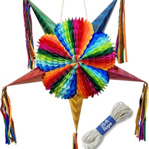 Mexican Piñata – 32-Inch Large Pinata for Birthday Party, Christmas Pinata
