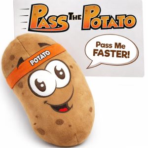 Move2Play, Pass The Potato | Hilariously Wild & Fun | Active Family Game for Kids Ages 3-8+ | Indoor Outdoor Toss Game | Party Games for Boys & Girls | Camping Travel Fun