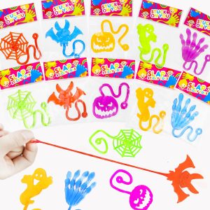 20-100 PCS Halloween Sticky Hands Toys,Halloween Treats Non Candy for Kids