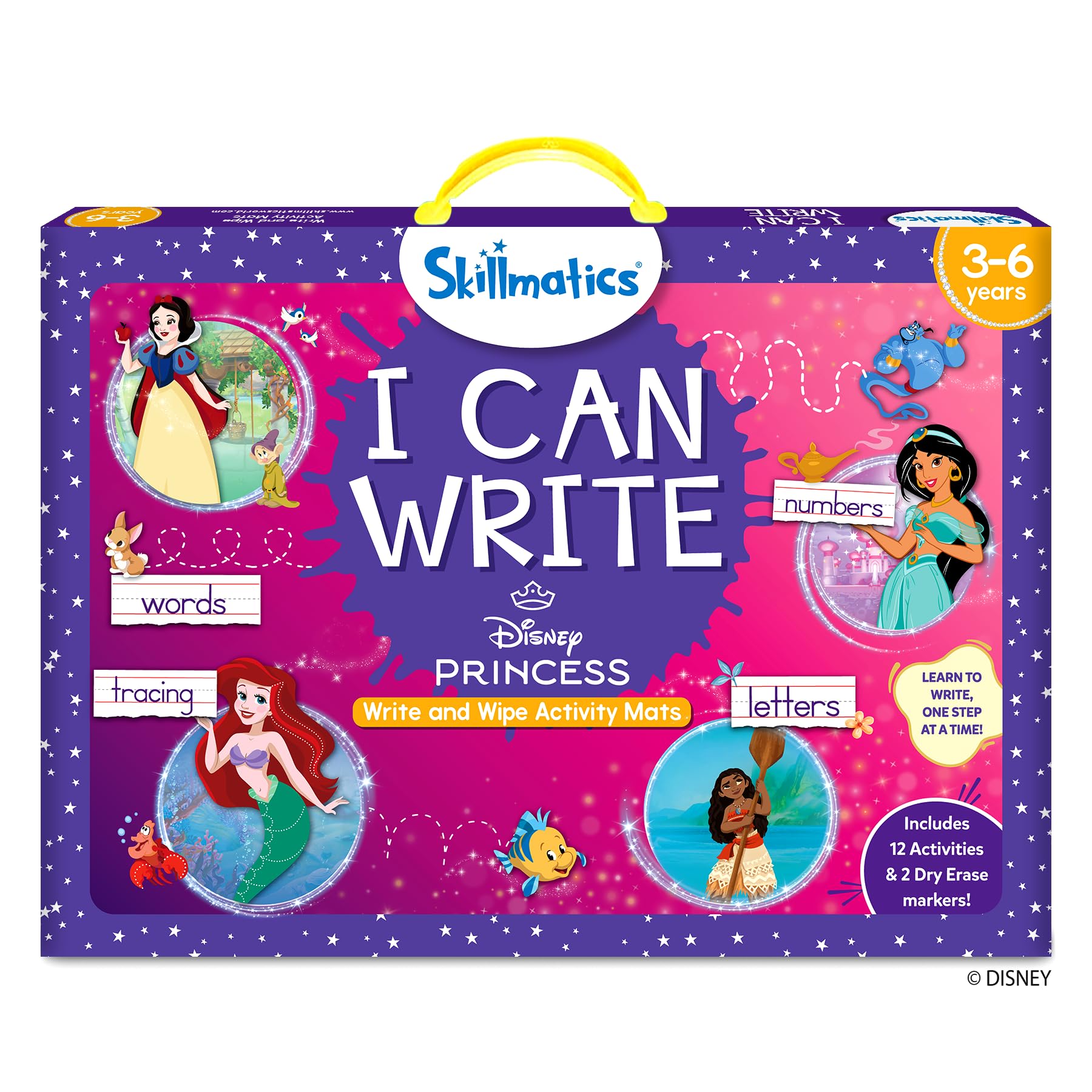 Skillmatics I Can Write – Disney Princess, Christmas Gift for Kids
