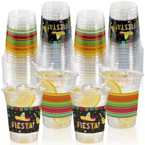 Fiesta Cups for Mexican Theme Cinco De Mayo Party Decorations Supplies