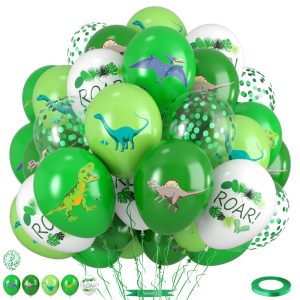 Dinosaur Balloons for Jungle Birthday Party Decorations
