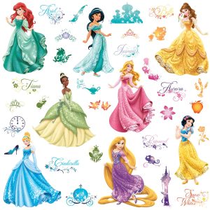 Disney Princess Royal Debut Peel and Stick Wall Decals by RoomMates
