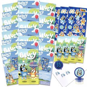 Bluey Party Favors for Kids Bundle - 24 Mini Activity Packs