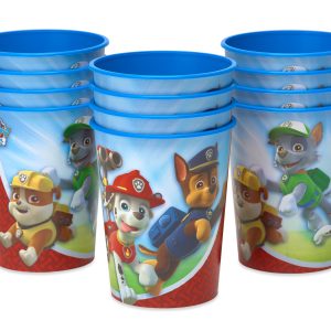 American Greetings Paw Patrol Party Supplies, 16 oz. Reusable Plastic Party Cups (12-Count)