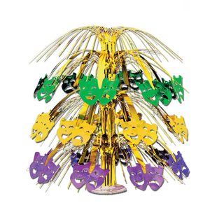 Mardi Gras Cascade Centerpiece Party Accessory (1 count) (1/Pkg)