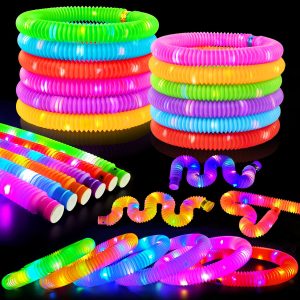 Halloween Glow Sticks for Kids 12-96 PCS,Glow in Dark Party Favor Supplies | Light Up Neon Necklace Bracelet…