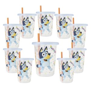 The First Years Take & Toss Bluey Sippy Cups - 10 Count