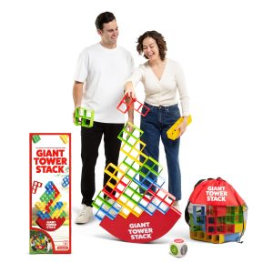 Giant Tower Stack - The Jumbo Block Balancing Game by Relatable